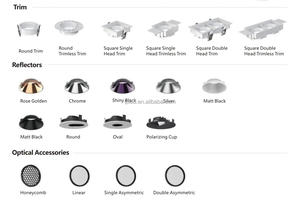 ETL <span class=keywords><strong>ES</strong></span> FCC IP65 Downlight impermeable Embellecedor redondo intercambiable Embellecedor redondo Trimless 1 pulgada 3 pulgadas 4 pulgadas 9-12W 12-15W 25-28W Led - Product Image 5