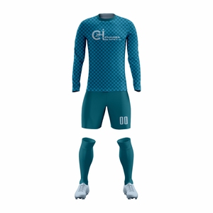 Uniforme de Fútbol Personalizado para Equipos Adultos, Conjunto de Camiseta de Fútbol con Tela de Poliéster Transpirable de Primera Calidad, Cuello Redondo, Unisex - Product Image 2