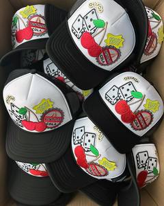 <b>Camo</b> Trucker Hat Mesh Adjustable 6-Panel <b>Cap</b> Street Style With Chain Decoration Unisex Casual Spring Summer - Product Image 4