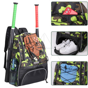 Sacs de baseball en promotion fabriqués au Pakistan, sacs d'équipement pour jeunes, sacs de baseball avec logo personnalisé - Product Image 3