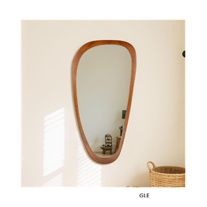 Large Shape Bathroom Decoration Wooden <b>Framed</b> Wall Mirror Manufacturer and Exporter Home Wall Decorative Wooden Mirror - Product Image 2