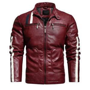 Chaqueta de Motociclista de Cuero de Alta Calidad para Hombre, Impermeable, Hecha a Medida, Chaqueta de Exterior, Nueva Colección, Chaqueta de Motociclista Moderna y Elegante para Otoño - Product Image 3