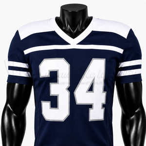 Camiseta Deportiva de Fútbol Americano para Hombre, Personalizada al por Mayor, 100% Poliéster, Transpirable, de Secado Rápido - Product Image 6