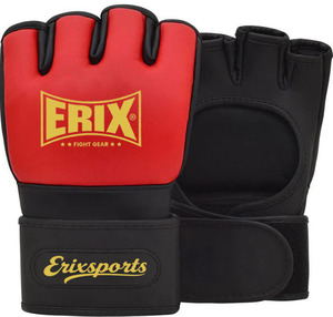 ถุงมือ MMA แบบครึ่งนิ้ว คุณภาพพรีเมียม หนังแท้ สำหรับมวยไทย  รับสกรีนโลโก้ - Product Image 5