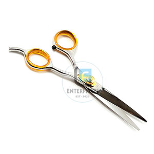 Ciseaux de barbier en acier inoxydable de qualité supérieure - Ciseaux durables, réutilisables et éco-responsables pour droitiers - Product Image 5