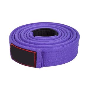 Cinturón de Jiu Jitsu Profesional con Franja Roja, Cinturón de Rango de Jiu Jitsu Reforzado con Algodón, Accesorio de Artes Marciales, Marca Personalizada - Product Image 4