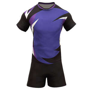 Uniforme de rugby sublimé en gros 2026, vêtements de sport professionnels personnalisés, uniforme de rugby 100 % polyester pour hommes, service OEM - Product Image 1