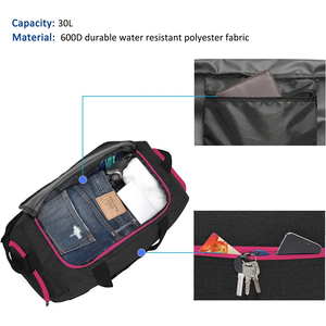 Sac de sport et de voyage robuste et résistant à l'eau pour activités sportives, fitness, MMA, CrossFit, BJJ, entraînement et activités de plein air, avec compartiment à chaussures séparé - Product Image 5
