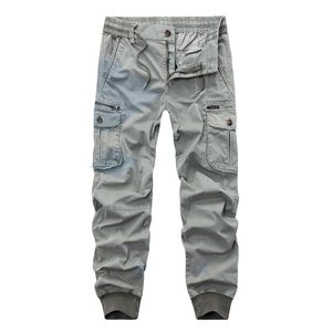 Vente en gros de pantalons cargo de haute qualité pour hommes salopette tactique multi-poches pour hommes pantalons cargo streetwear décontractés pour hommes Hip Hop - Product Image 1