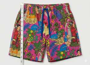 Pyjama décontracté pour femme en coton nuage, à manches courtes, imprimé dessin animé, respirant, séchage rapide, taille élastique, longueur intégrale - Product Image 4