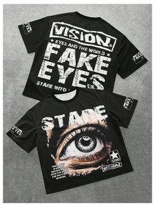 Camiseta Oversize para Hombre, de Algodón, Manga Corta, Hombros Caídos, Estilo Casual y Urbano - Product Image 4