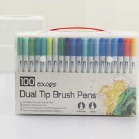 Marqueurs d'art à l'alcool professionnels Double pointe 120 couleurs-Vente en gros en vrac pour la coloration artistique et la journalisation au bureau