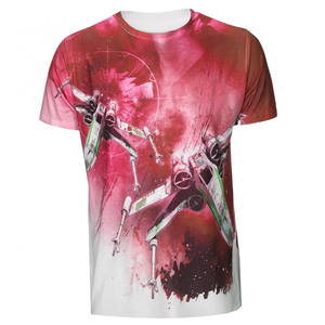 Men's Geometric Pattern Printed T-<b>Shirt</b> Short Sleeve O-Neck Casual Regular Fit <b>100</b>% <b>Polyester</b> Digital Print - Product Image 3