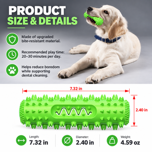 Juguete de Cepillo de Dientes para Perros, Juguete Masticable Interactivo para Perros, Juguete de Limpieza Dental para Perros Pequeños y Medianos - Product Image 3