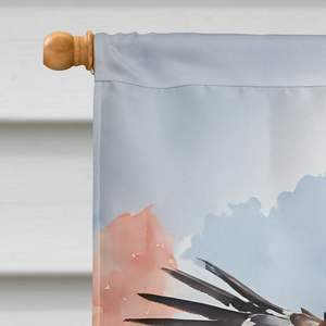 Aigle Grand Pôle de Porche Décoratif Cour Bannière Oeuvre Multicolore Polyester Maison Drapeau Maison Taille Tenture Murale - Product Image 3