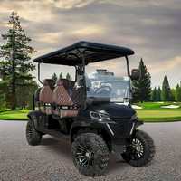 Voiture de golf électrique au lithium chinoise à vendre, chariot de golf tout-terrain électrique 4 places, véhicule à batterie