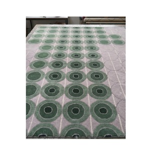 Tapis en laine 100 % faits main, antidérapants, à poils épais, style moderne, pour hôtels et chambres d'hôtes, vente en gros, prix abordable - Product Image 4