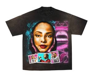 Camiseta de hombre de manga corta con estampado 3D, estilo hip hop vintage, de alta calidad, holgada y resistente, para ropa urbana, tendencia 2026, venta al por mayor - Product Image 1