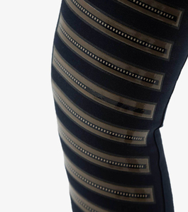 Women's Equestrian Jodhpur Breeches Zipper Pockets Horse Riding Tights with Silicone Grip <b>Knee</b>-<b>Patch</b> Full Seat Made of Spandex - Product Image 6