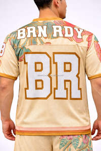 Hot <b>Sale</b> Unisex Customizable American Football Jerseys Breathable Short Uniform High Visibility Digital Printing Custom Brand - Product Image 2