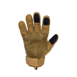 Guantes Tácticos Completos Color Bronceado con Palma Antideslizante y Cierre de Gancho y Bucle para Actividades al Aire Libre Unisex - Product Image 2