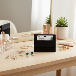 Bolsa Multiusos 10x15 cm Negra 2 Piezas para Accesorios y Joyas - Product Image 3