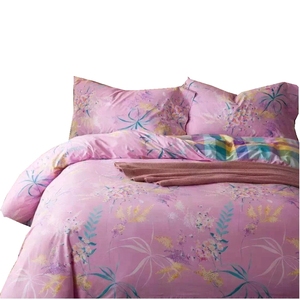 Literie multicolore 3 pièces bon marché ensemble de <span class=keywords><strong>draps</strong></span> et taie d'oreiller en microfibre de luxe de qualité gaufré à rayures - Product Image 5