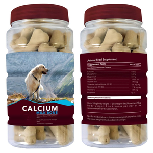 Friandises pour chiens GMP au lait et au calcium, os parfumés au fromage, récompense d'entraînement, soin de santé pour animaux, supplément OEM ODM pour toutes les races - Product Image 3