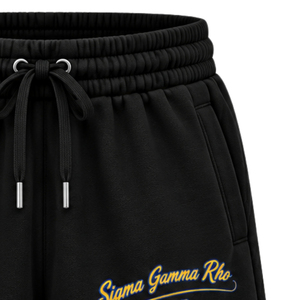 Pantalones Cortos Deportivos de Forro Polar para Mujer, con Letras Griegas de la Hermandad Sigma Gamma Rho, Personalizados, Ropa Deportiva Informal para Gimnasio y Descanso - Product Image 6
