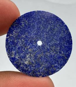 Cadran de montre A K Gems en lapis-lazuli, 30,5 mm, rond, bleu royal, pierre naturelle du Rajasthan, accessoires de montre - Product Image 3