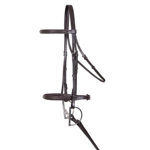 Horse Racing Bridle DD <b>Harness</b> Equestrian <b>Leather</b> S.S Hardware Soft <b>Leather</b> Padding Customizable Halters - Product Image 2