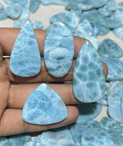 New Arrival High Quality Natural Loose Gemstone Healing Stones Crystal Larimar Mix Shape Cabochon for Jewelry Making - Product Image 3