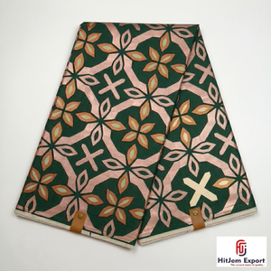 Tissu Ankara Premium Double Face en Coton Imprimé Wax Africain Léger et Occultant, 100% Coton, Matière Imperméable pour Robe - Product Image 6