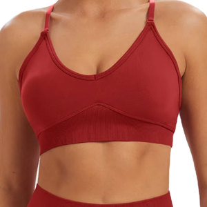 Running Sports Bra Sexy Breathable Fitness Sports Bra Lightweight Seamless Backless Yoga Sports Bra - Product Image 4