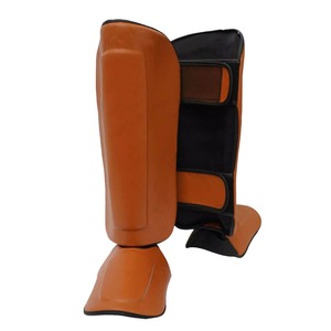 Protège-tibias de boxe OEM de bonne qualité pour MMA, Muay Thai, entraînement de boxe, kickboxing et arts martiaux - Product Image 1