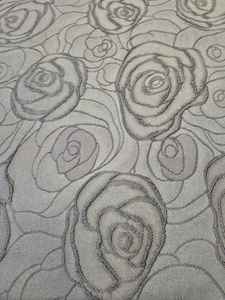 Abaya ผ้าซาตินสำหรับผู้หญิงผ้า100% โพลีเอสเตอร์สีพื้นนุ่มพิเศษพร้อมผ้าแจ็คการ์ดระบายอากาศได้เส้นด้ายชนิดพิเศษ (1151 PK) - Product Image 4