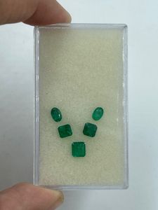 Piedra Preciosa de Esmeralda Zambiana Natural de la Mejor Calidad, 1.47 Quilates, 4MM/4.5MM/3x5MM, Tamaños Mixtos, Colgante de Joyería Fina al por Mayor para la Fabricación de Joyas - Product Image 3