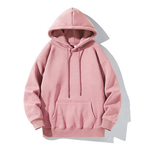 เสื้อฮู้ดผู้ชายผ้าฟลีซสีเทาคลาสสิกแบบหนา ทรงหลวม สไตล์สตรีทแวร์ ขายส่ง B2B สหรัฐอเมริกา สหภาพยุโรป สหราชอาณาจักร - Product Image 3