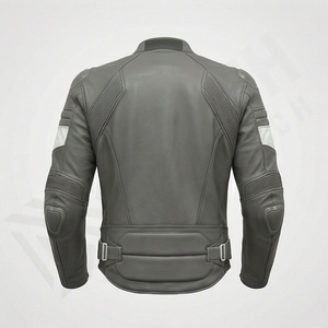 Veste de moto en cuir véritable pour homme de qualité supérieure, nouvelle arrivée, vestes de moto d'hiver, protections amovibles, personnalisables - Product Image 2