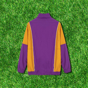 Ensemble de survêtement streetwear hip-hop pour homme, comprenant une veste coupe-vent oversize en nylon et un short, avec patchwork de couleurs - Product Image 5