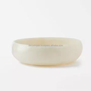 Bol en résine de luxe personnalisable peint à la main écologique de haute qualité - Product Image 2