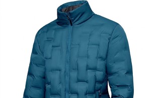 Veste matelassée unisexe à capuche avec fourrure, en polyamide, coupe-vent, imperméable, écologique, fermeture éclair sur le devant, manteau d'hiver pour homme - Product Image 3