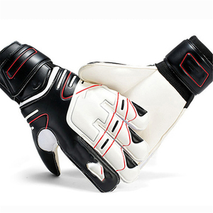Football Goalkeeper Gloves Full Finger Non-Slip Breathable Adjustable Wrist <b>Strap</b> Unisex Leather Sports Gear - Product Image 5