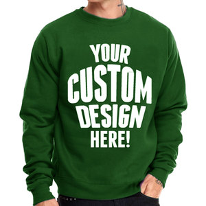 เสื้อสเวตเชิ้ตคอกลมผู้ชายไซส์ใหญ่ ผ้าฟลีซพรีเมียม รับผลิตแบบ OEM ODM - Product Image 3