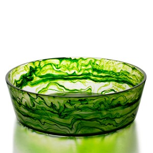 Produit unique en résine polie, écologique, d'origine indienne, design de luxe, vaisselle résistante au lave-vaisselle, art moderne, fête - Product Image 1