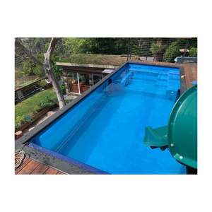 Portable Prefab 40ft Shipping Container Swimming Pool and <b>Bar</b> ready swimming pool - Product Image 3