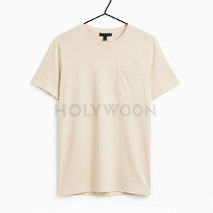 Camiseta Casual Ligera de Punto 100% Algodón para Hombre, Tejido Transpirable, Estilo Urbano, para Uso Diario en Verano - Product Image 4