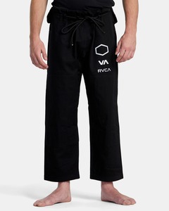 Kimono de Jiu Jitsu Brasileño BJJ para Adultos, Shoyorol RVCA X Done Blue, 450 g/m², Negro, 100% Algodón, Uniforme de Artes Marciales de Alta Calidad - Product Image 6