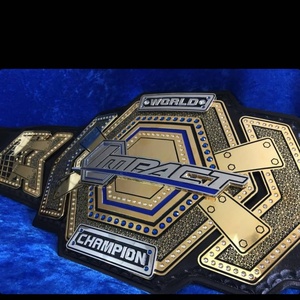 Ceinture de championnat Impact, ceinture de lutte poids lourd, ceinture de combat en cuir épais de 2 mm avec laiton - Product Image 3