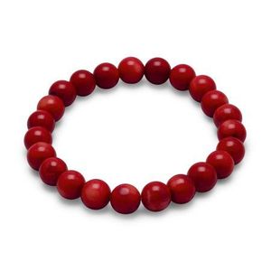 Bracelet chic en perles de résine, fait main, extensible, bijoux tendance pour femmes, accessoires quotidiens - Product Image 1